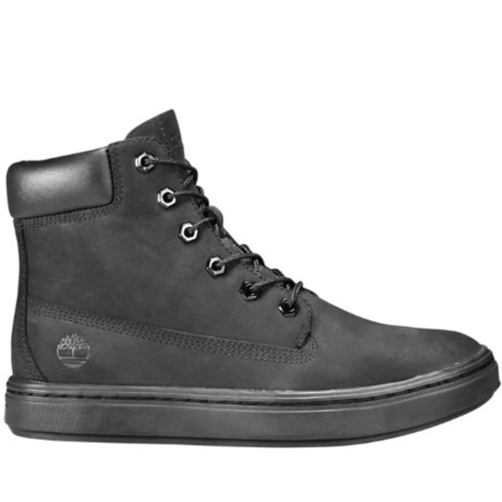 TIMBERLANDS black sneaker boots!